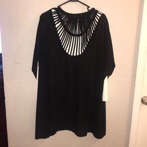 Daniel Rainn Black Dressy Kimono